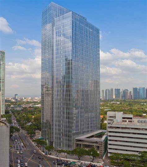 The Zuellig Building by Skidmore, Owings & Merrill (SOM).